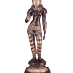South Indian Brass Parvati Sculpture | 27" Double Chola Finish | 12.5kg Sacred Masterpiece | Divine Temple Beauty | Jaipurio